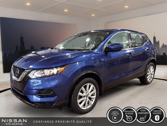 2023 Nissan Qashqai S TI | JAMAIS ACCIDENTÉ | SIÈGES CHAUFFANTS | ANGLES MORTS | CAMÉRA DE RECUL Blue