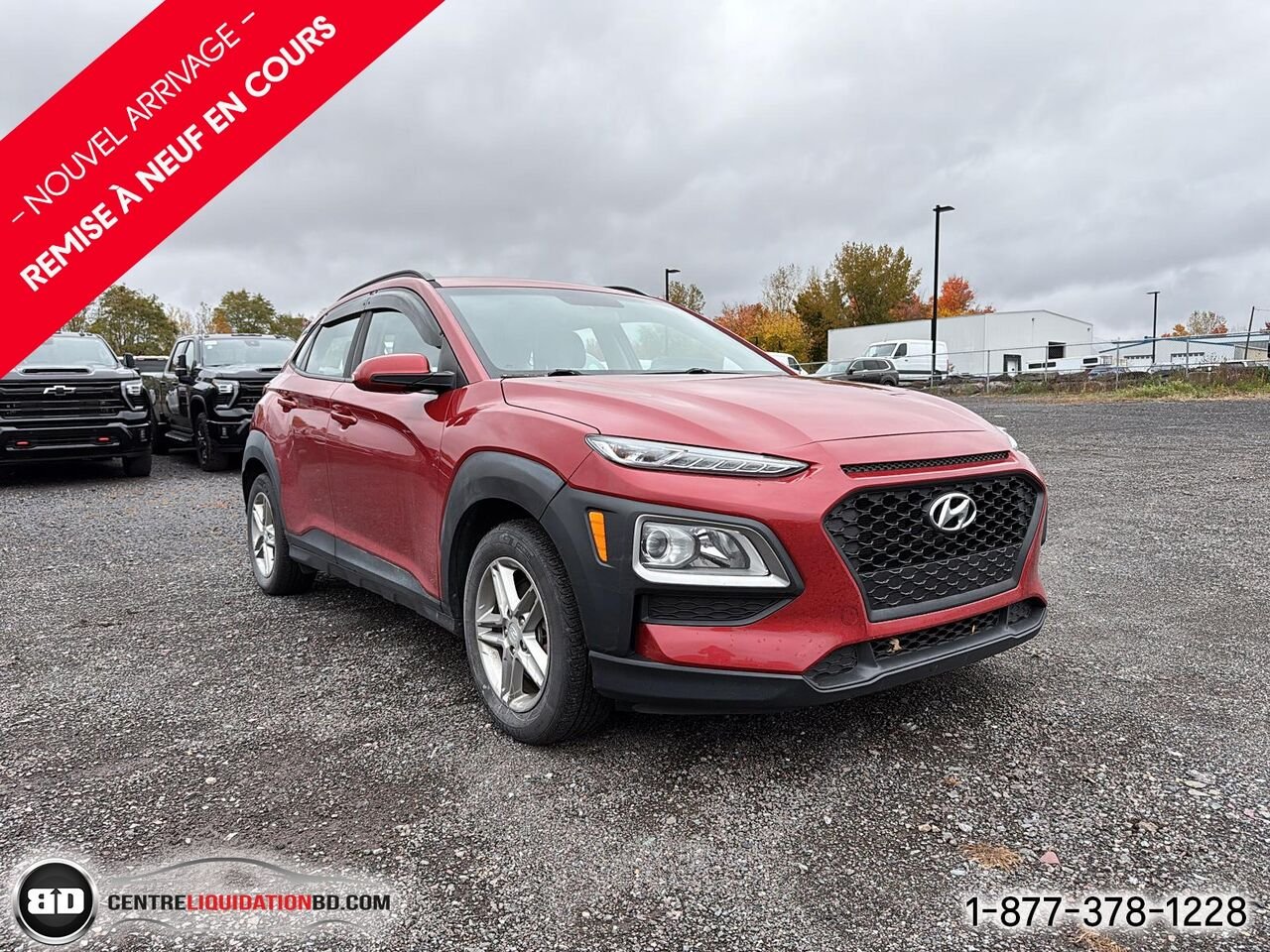 Hyundai Kona ESSENTIEL TI | BD0451 2019 Rouge Granby - photo #3