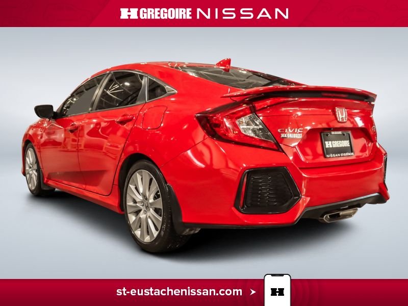 Honda Civic SE4419 | Manual SI MAGS GPS CLIMATISATION RARE 2019 Rouge Laval - photo #7