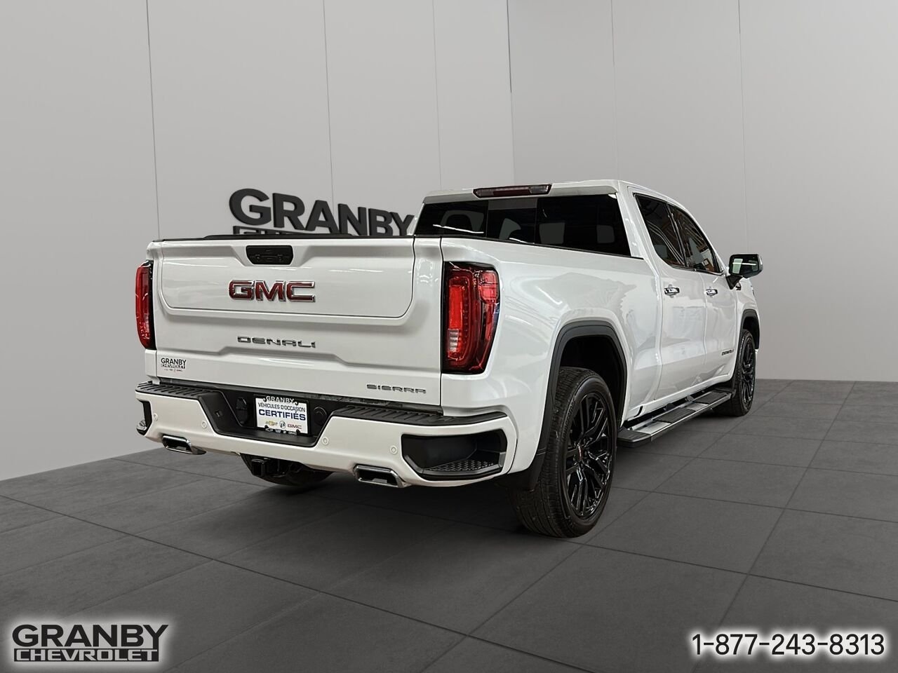 GMC Sierra 1500 Denali cabine multiplace 4RM 157 po | G3549 2021 Blanc Granby - photo #4