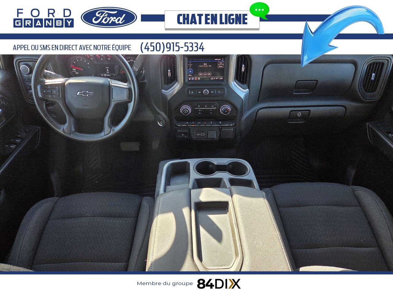 Chevrolet Silverado 1500 2023 Noir Granby - photo #8