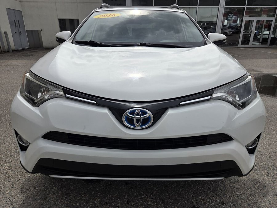 2016 Toyota RAV4 Hybrid 2016 White