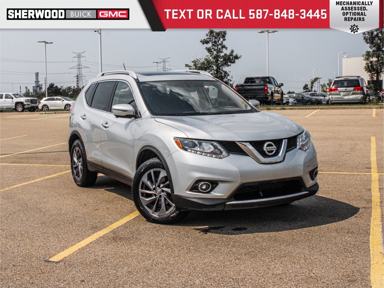 2016 Nissan Rogue AWD 4dr SL Grey Sherwood Park - photo #0