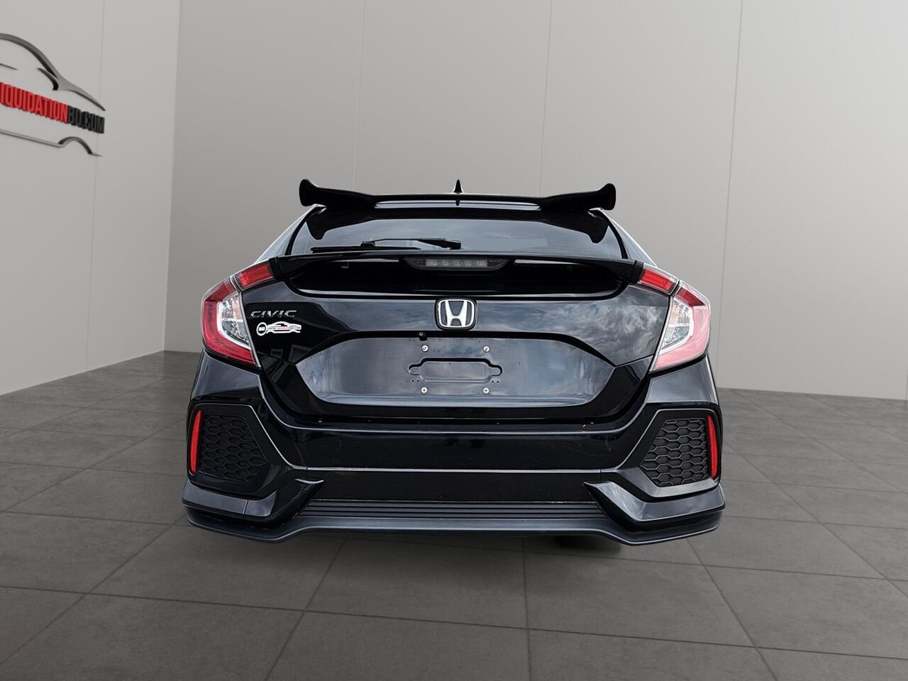 2017 Honda Civic Hayon LX 5 portes BM | BD0398A Black Granby - photo #5