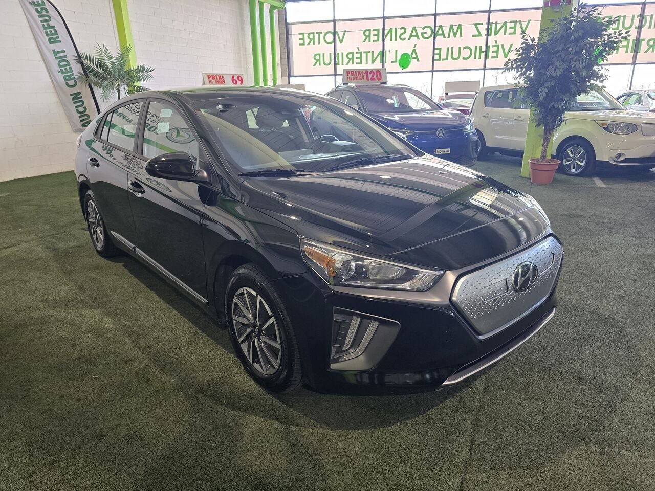 2021 Hyundai Ioniq Electric Black  - photo #7