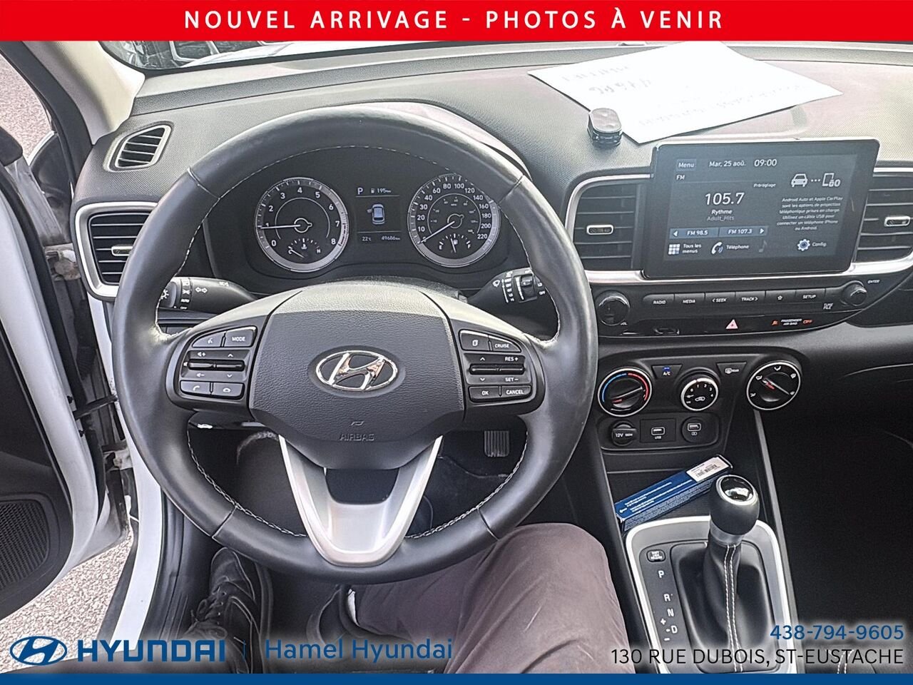 2020 Hyundai Venue White Saint-Eustache - photo #9