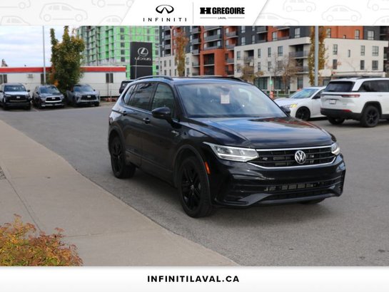 2022 Volkswagen Tiguan Comfortline R-Line Black Edition CUIR - TOIT - NAV Black