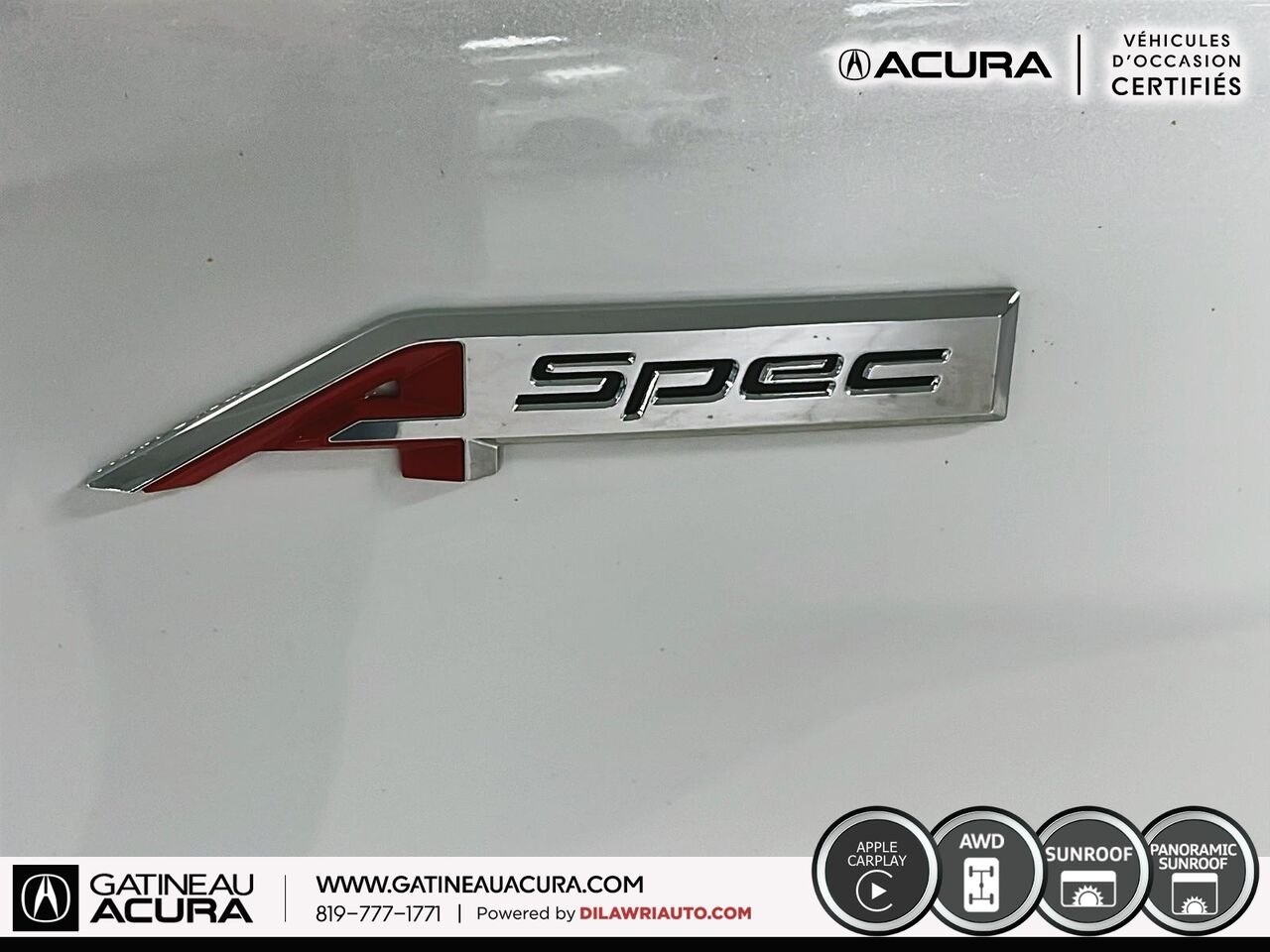 2025 ACURA ADX A-Spec SH-AWD White Gatineau - photo #17