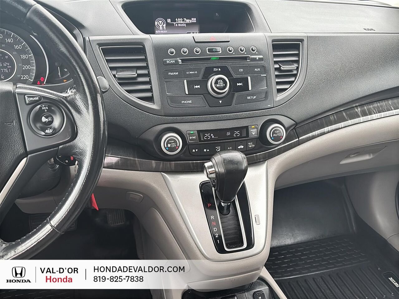 Honda CR-V AWD 5 portes EX-L 2013 Rouge Val-d'Or - photo #10