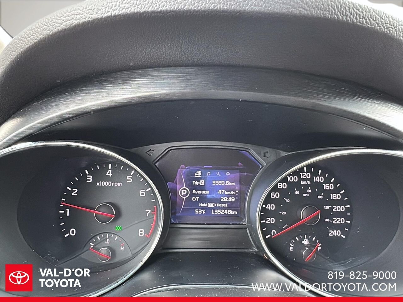 2016 Kia Sedona LX+ familiale 4 portes Grey Val-d'Or - photo #12