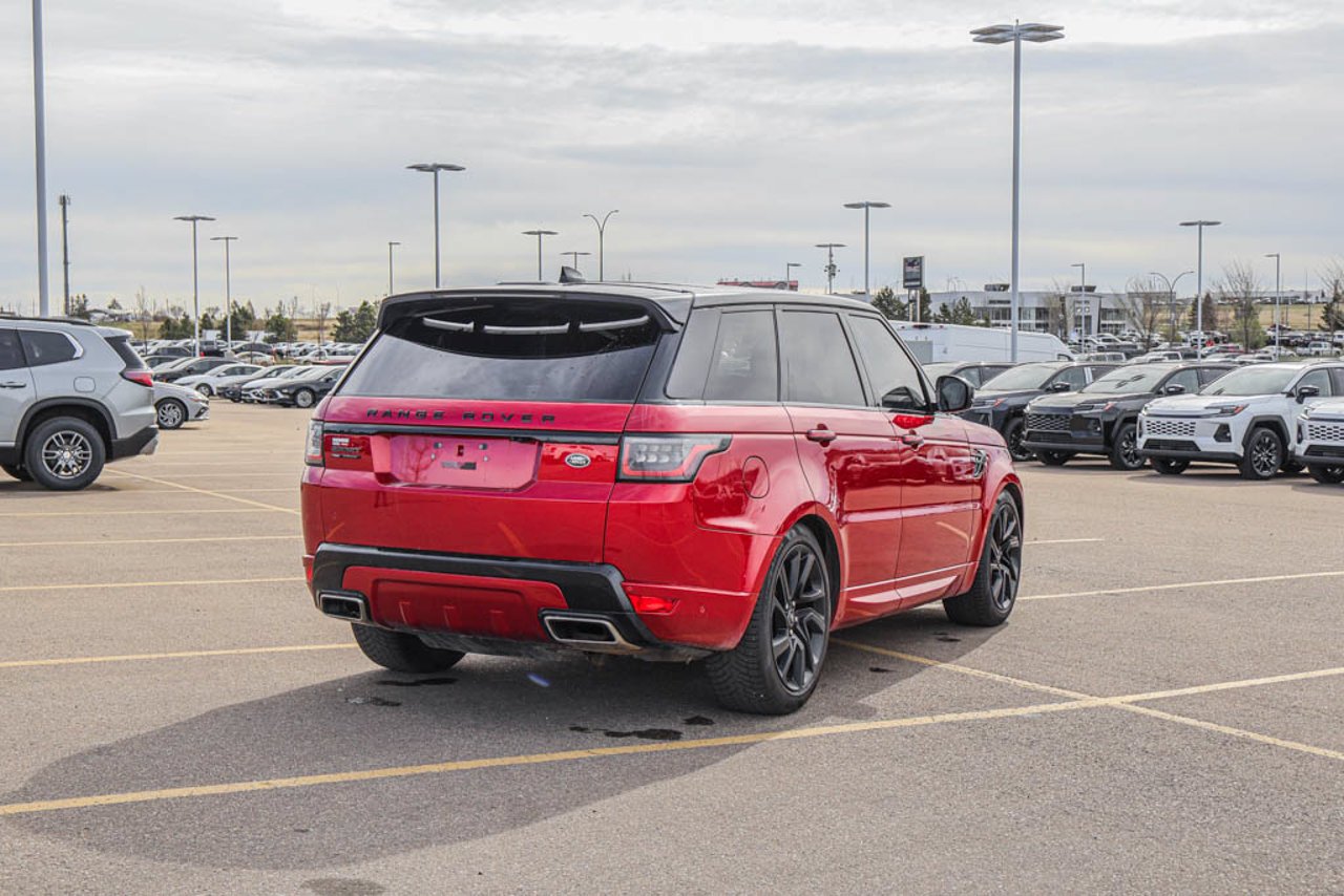 2022 Land Rover Range Rover Sport V8 Supercharged Autobiography Dynamic Red Sherwood Park - photo #12