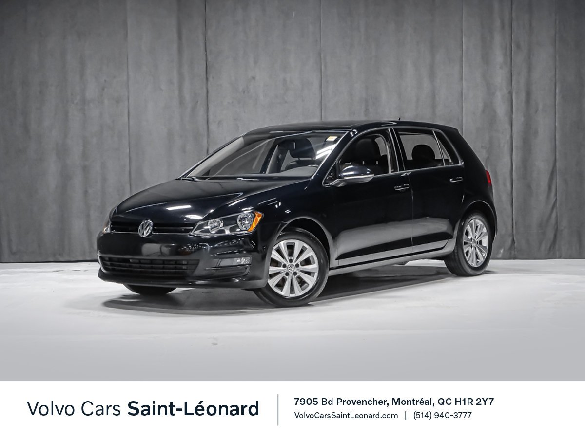 2017 Volkswagen Golf Black Montreal - photo #0