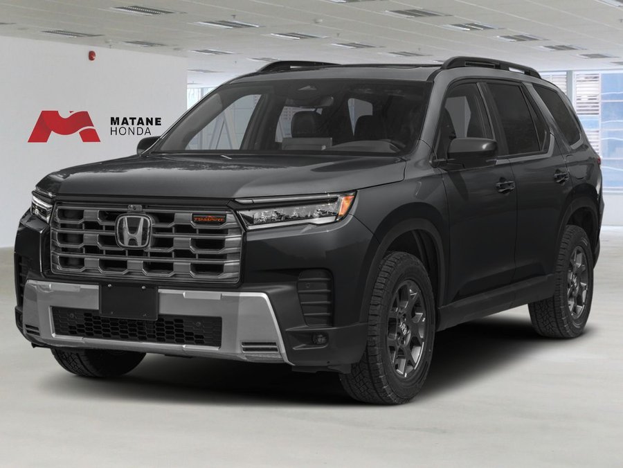2026 Honda Pilot PILOT TRAILSPORT Crystal Black Pearl