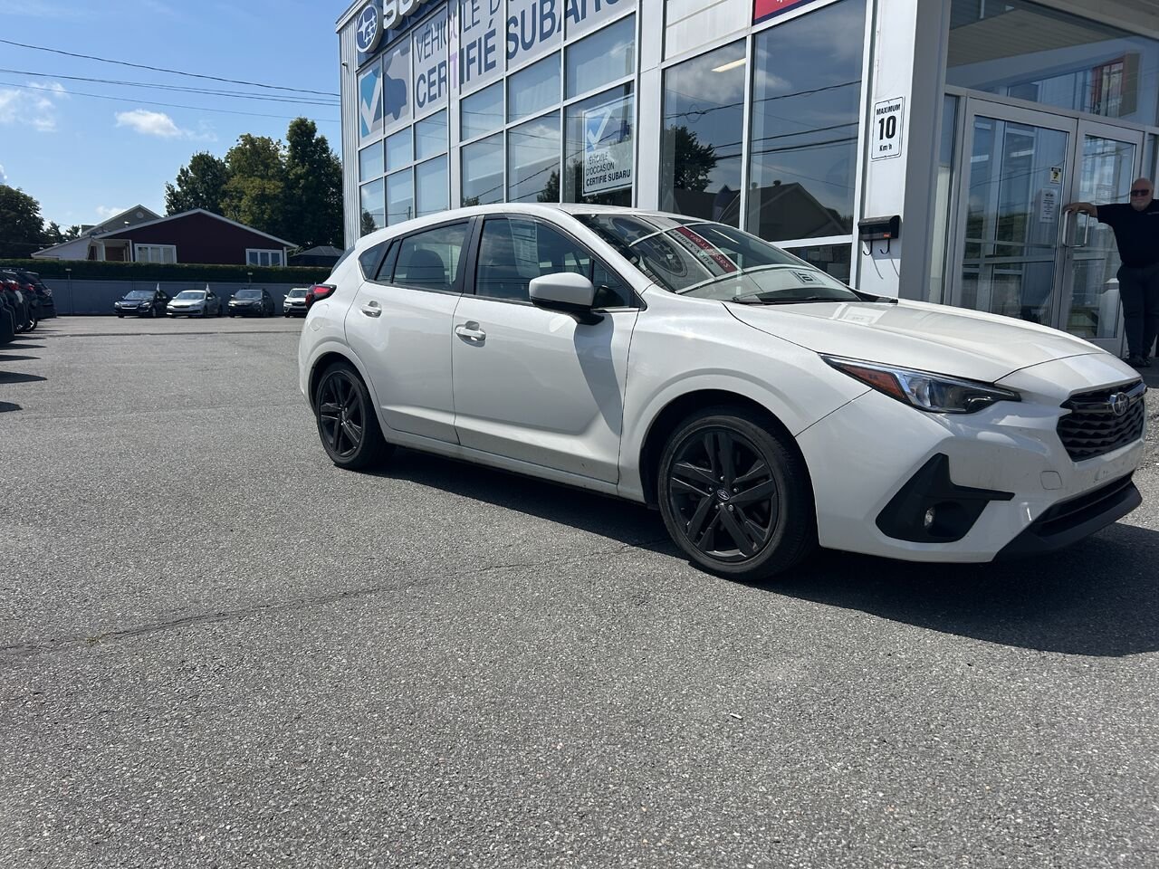 Subaru Impreza Touring 2024 Blanc Saint-Hyacinthe - photo #0