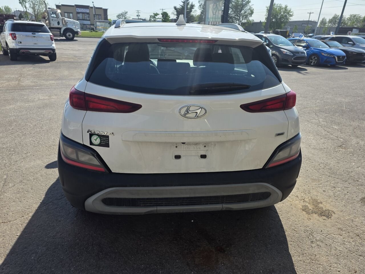 Hyundai Kona 2022 Blanc Longueuil, - photo #4