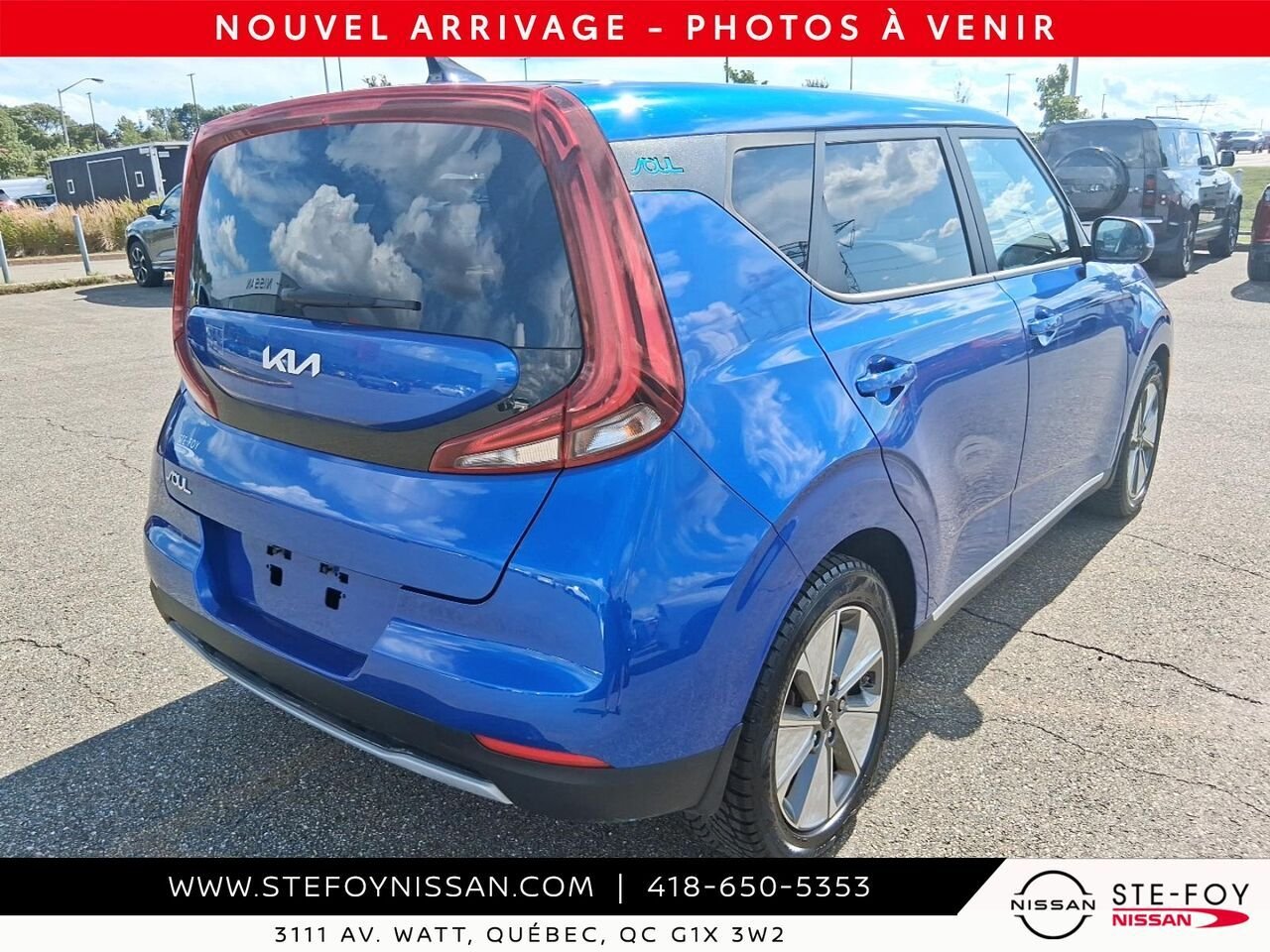 Kia Soul EV PREMIUM 2022 Bleu Ste-Foy - photo #1