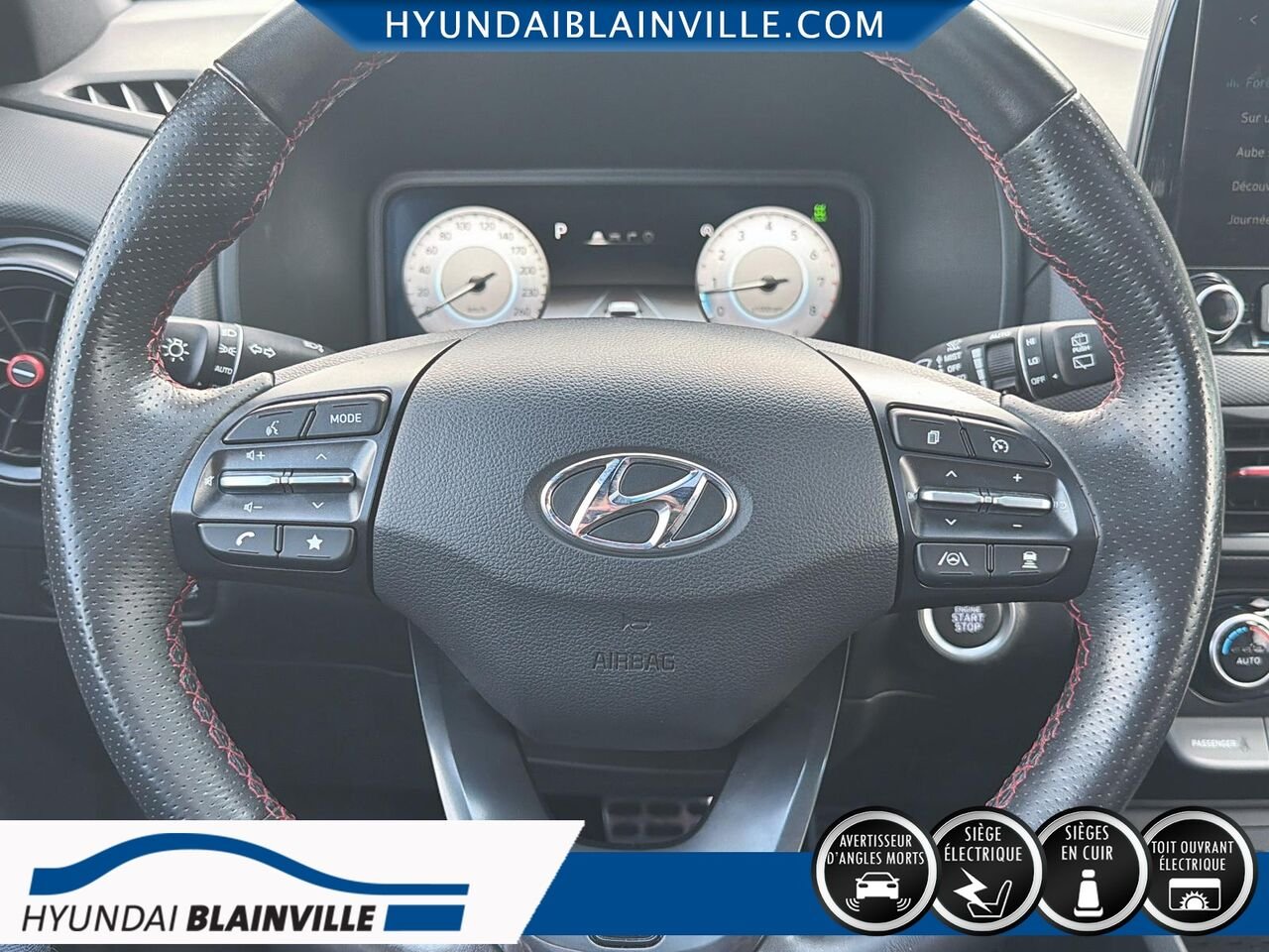 2023 Hyundai Kona Black Blainville - photo #11