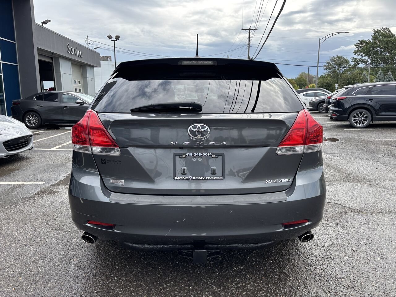 Toyota Venza Familiale V6 4 portes à traction intégrale 2016 Gris Montmagny - photo #5