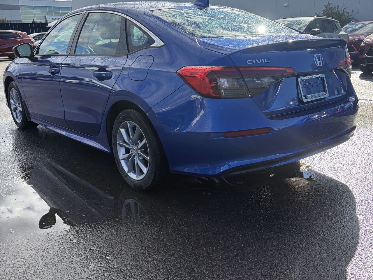 2022 HONDA CIVIC EX EX CVT Blue Gatineau - photo #12