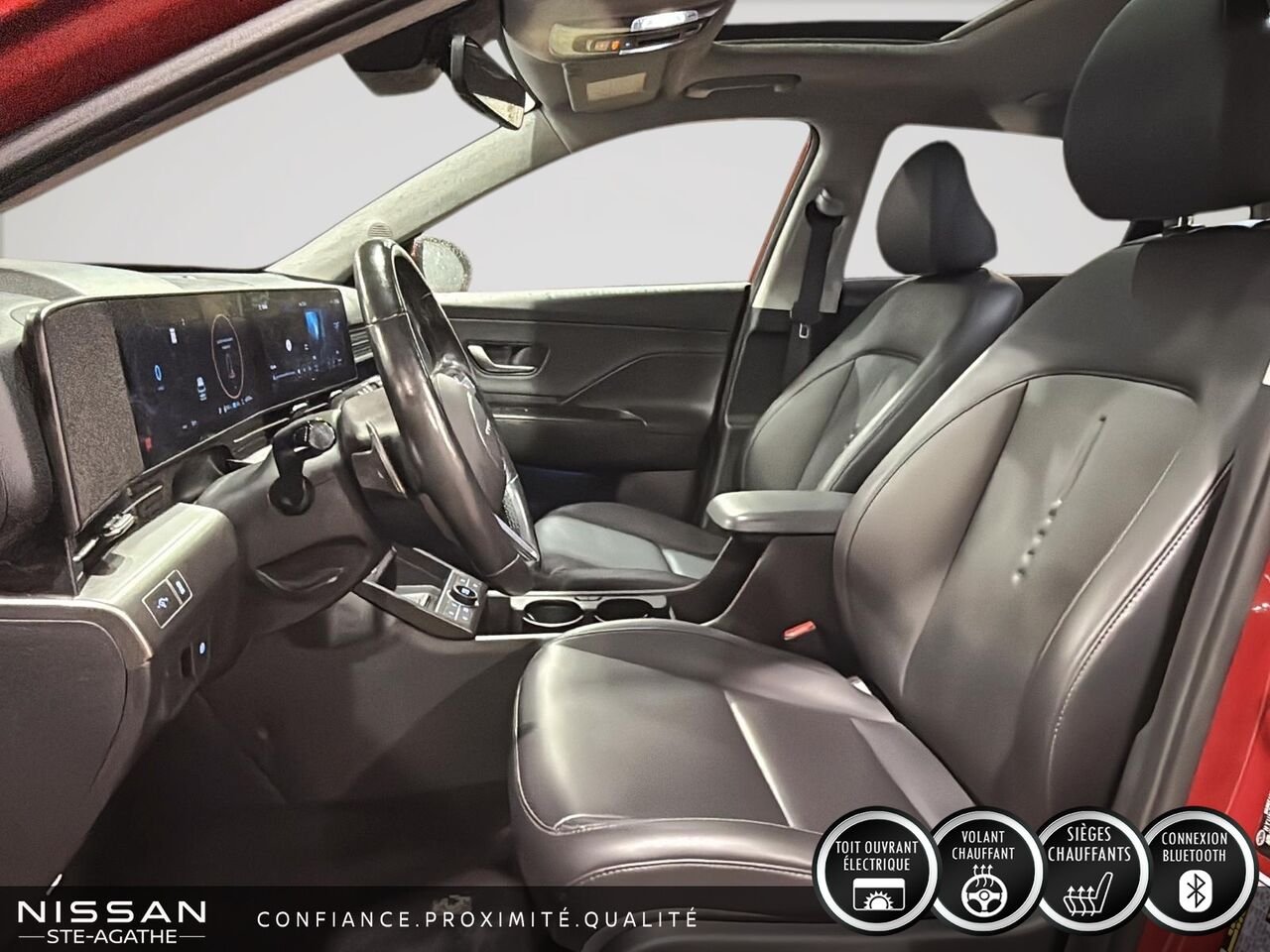 2024 Hyundai Kona Electric ULTIMATE TA | 100 % ÉLECTRIQUE | TOIT OUVRANT | CAMÉRA 360° | TÊTE HAUTE Red Saint-Jérôme - photo #7