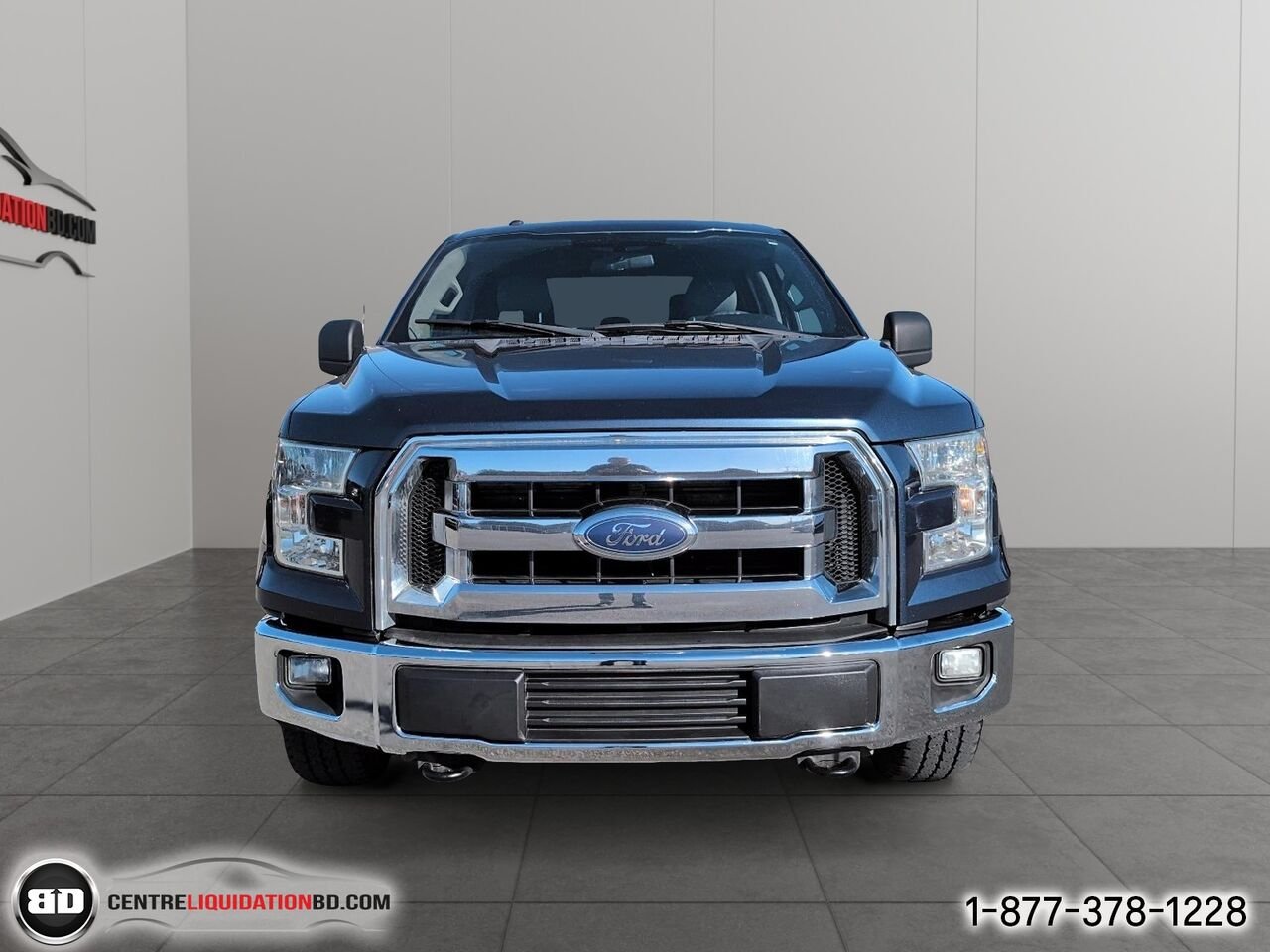 Ford F-150 SuperCrew 4RM 157 po XLT | BD0399 2016 Bleu Granby - photo #1
