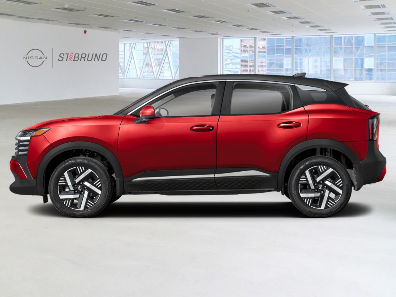 2026 Nissan Kicks Scarlet Ember Tintcoat/Super Black Saint-Basile-le-Grand - photo #2