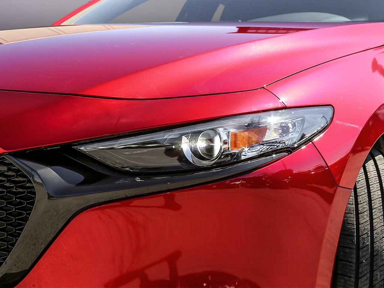 Mazda Mazda3 Sport JM1BPAKL6T1909960 2026 Rouge vibrant cristal métallisé Mirabel - photo #8