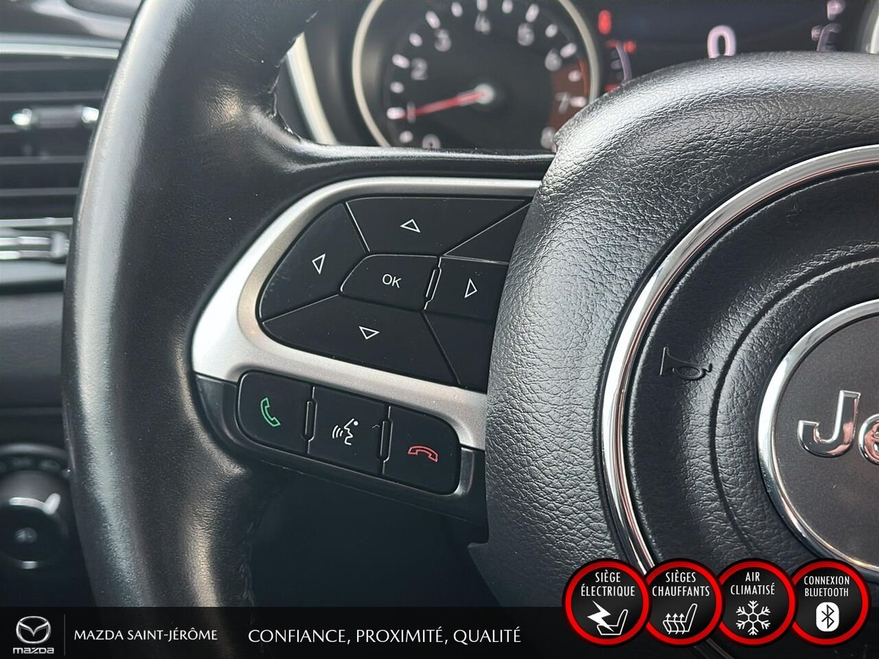 2021 Jeep Compass White Sainte-Agathe-des-Monts - photo #15