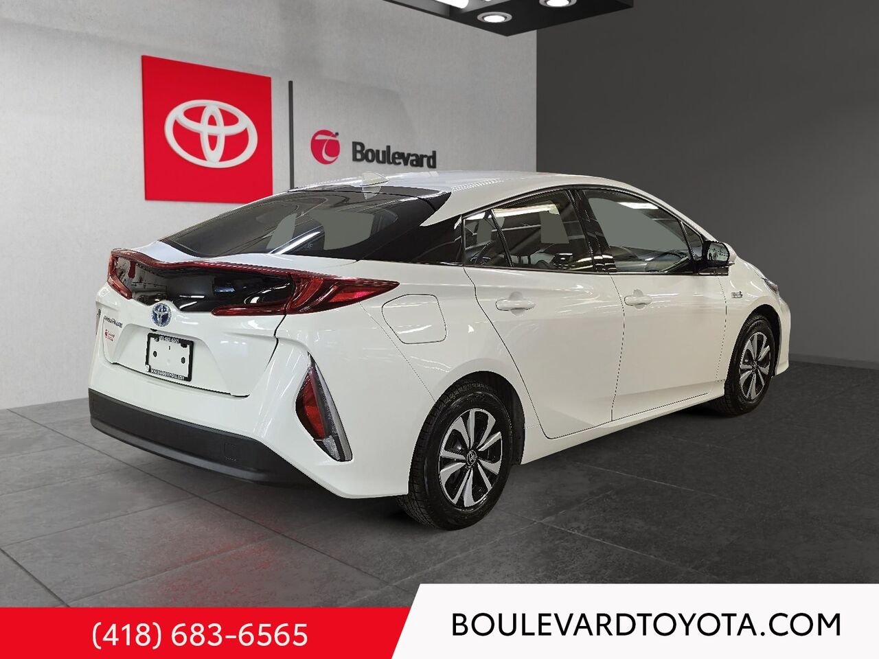 Toyota Prius Prime 98277A-53 | 2019 Blanc Québec - photo #3