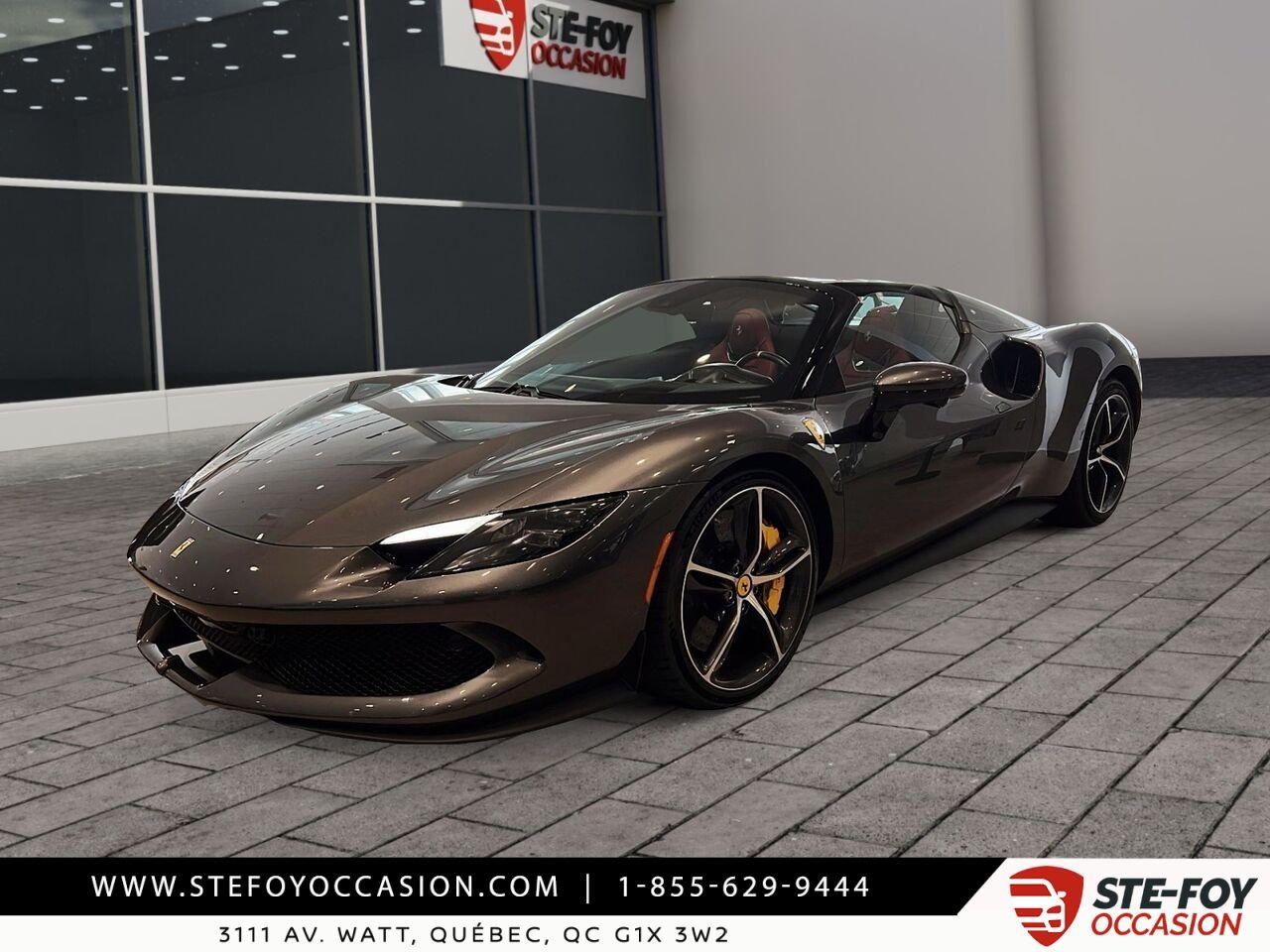 2024 Ferrari 296 GTS Grey Québec - photo #0