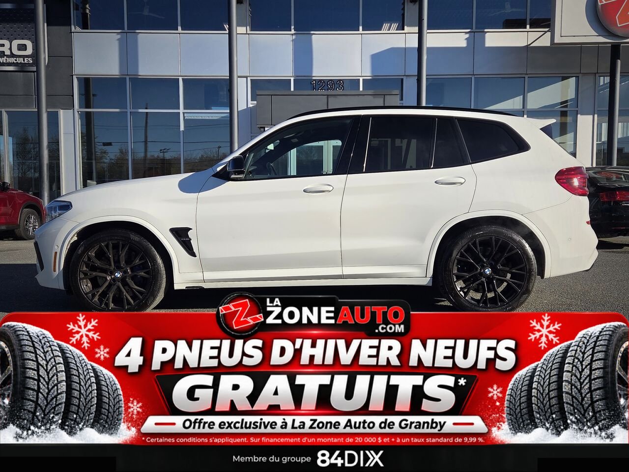 BMW X3 M COMPETITION 2020 Blanc Granby - photo #2