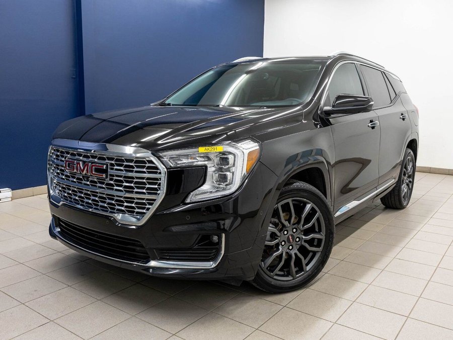 GMC Terrain DENALI AWD *TOIT* NAV * SIEGES VENT *CAM 360* HUD 2024 Noir