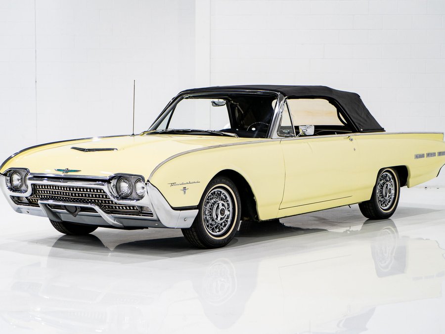 Ford Thunderbird 1962 1962 Jaune