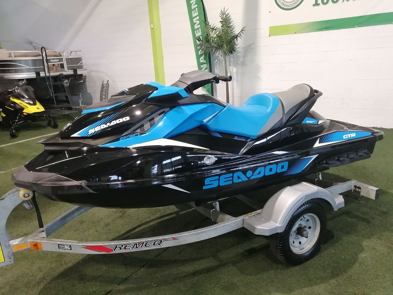 2019 Sea-Doo GTR Blue  - photo #2