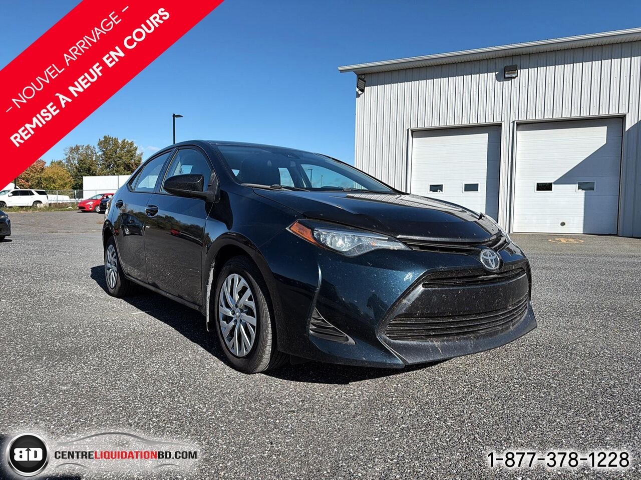 2019 Toyota Corolla LE AUTOMATIQUE | BD0447 Blue Granby - photo #3