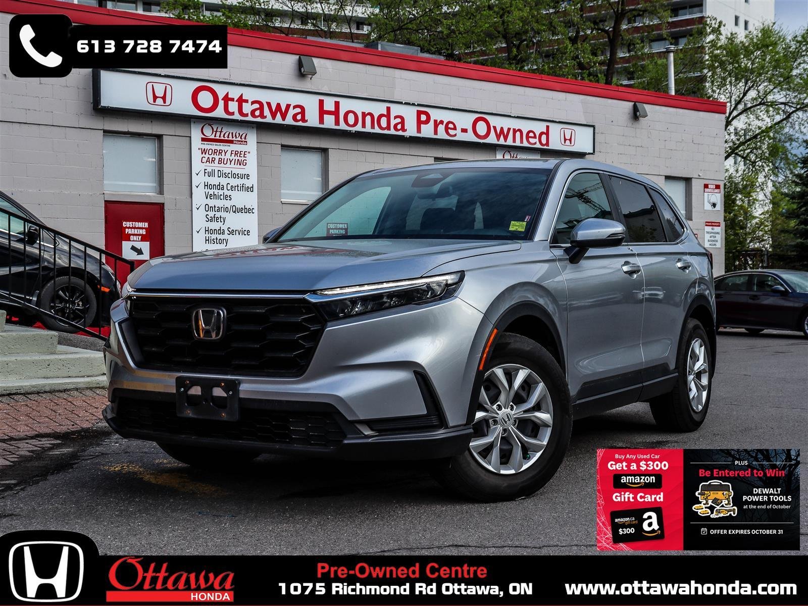 Honda CR-V LX-B 2024 Silver Ottawa & Gatineau - photo #0