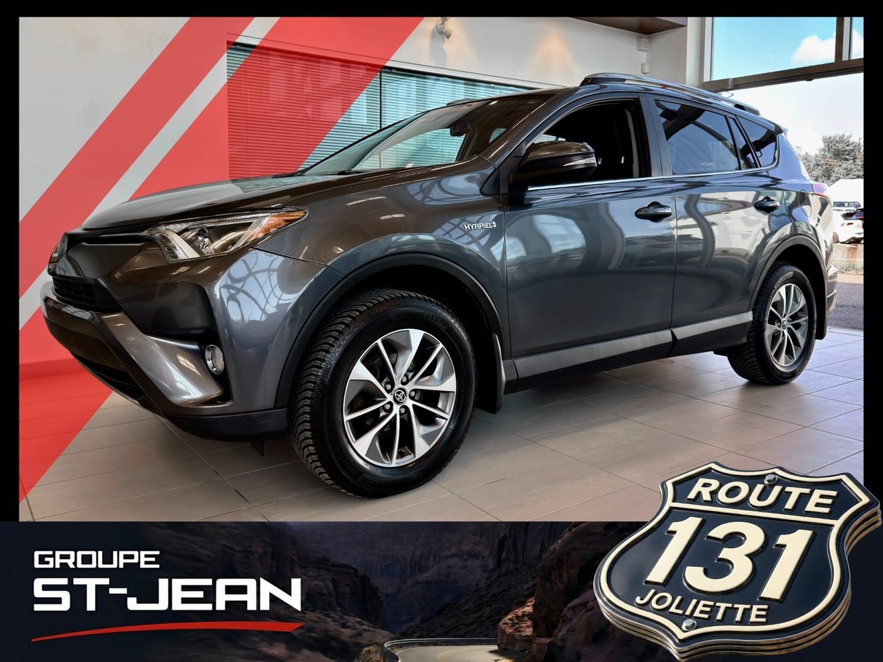 2017 Toyota RAV4 Hybrid Silver Notre-Dame-des-Prairies - photo #0