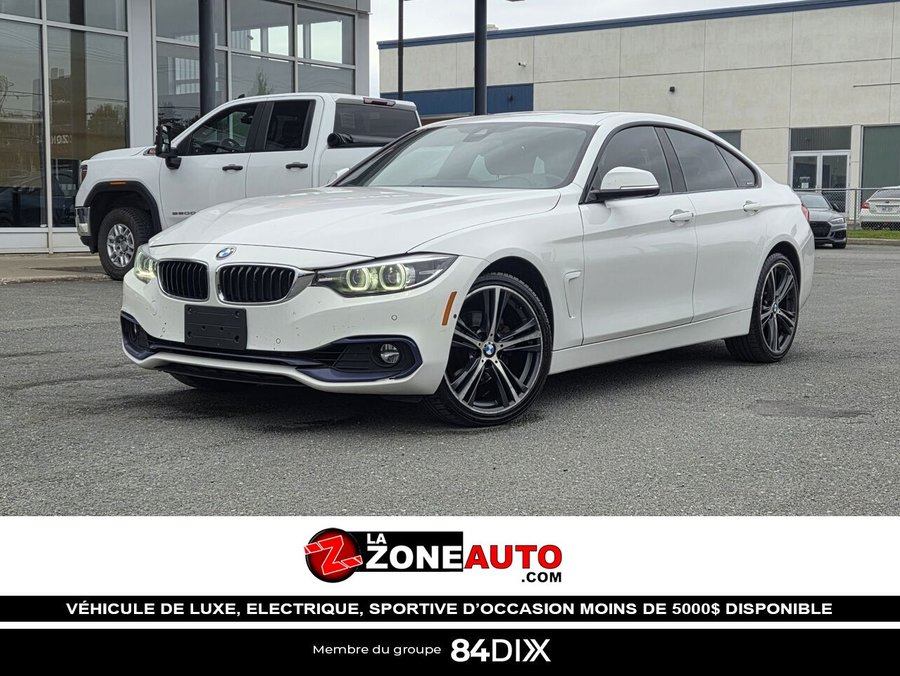 BMW 430xi Gran Coupe NOUVELLE ARRIVAGE + Traction intégrale xDrive 2018 Blanc