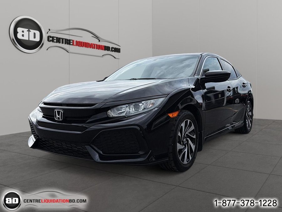 Honda Civic Hayon LX 5 portes BM 2017 Noir