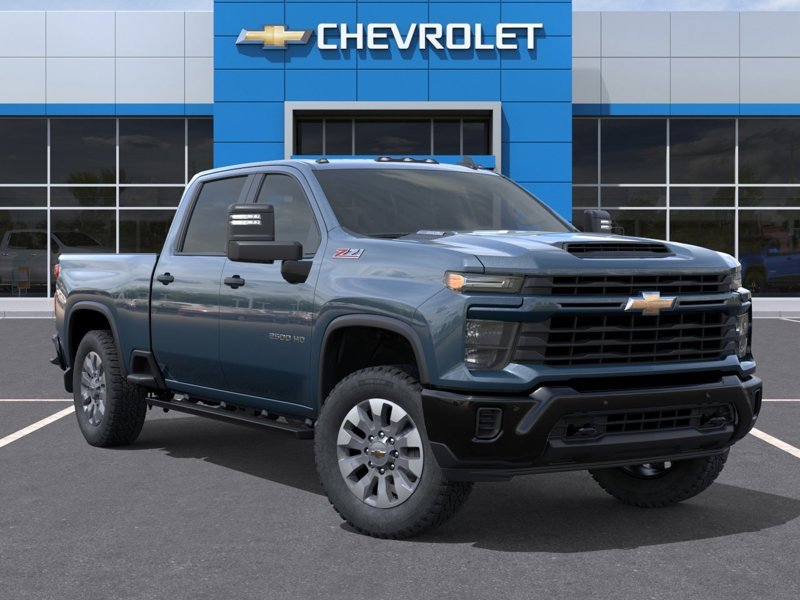 CHEVROLET Silverado 2500HD Custom cabine multiplace 4RM 159 po 2026 BLEU RIVERAIN METALLISE Gatineau - photo #6
