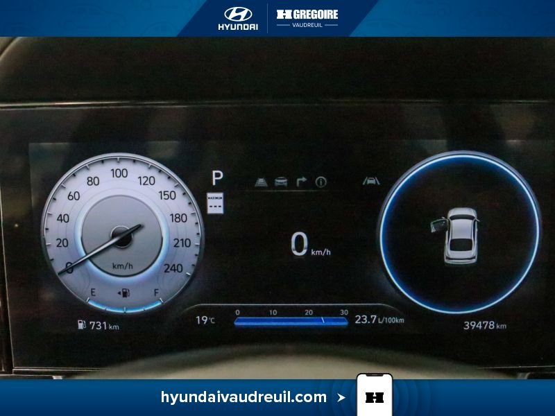Hyundai Elantra YW218 | PREFERRED +TECH TOIT OUVRANT CERTIFIÉ 5.99% 2025 Rouge Laval - photo #23
