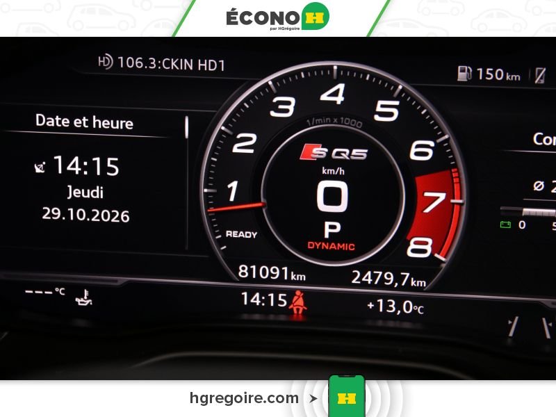 2018 Audi SQ5 White Saint-Eustache - photo #25
