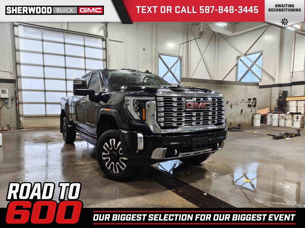 2024 GMC Sierra 2500HD 4WD Crew Cab 159 Denali Black Sherwood Park - photo #0