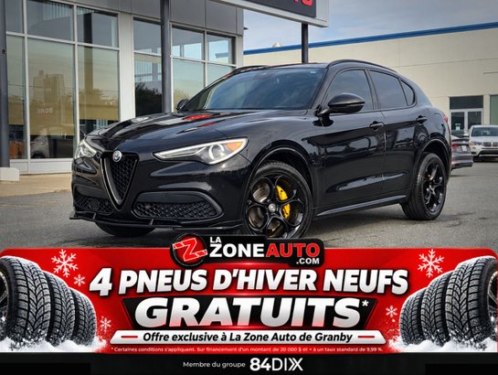 Alfa Romeo Stelvio Ti berline sport 2021 Noir