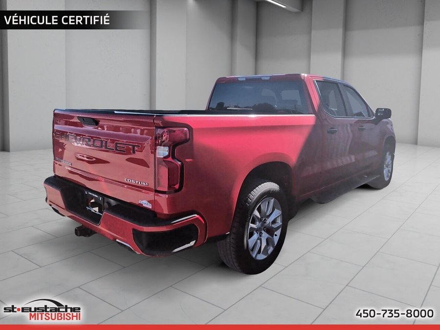 Chevrolet Silverado 1500 Custom cabine multiplace 4RM 157 po-6 passagers-ecran tactile-camera de recul-carplay/android auto 2020 Rouge
