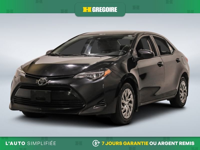 2019 Toyota Corolla 2019 Black