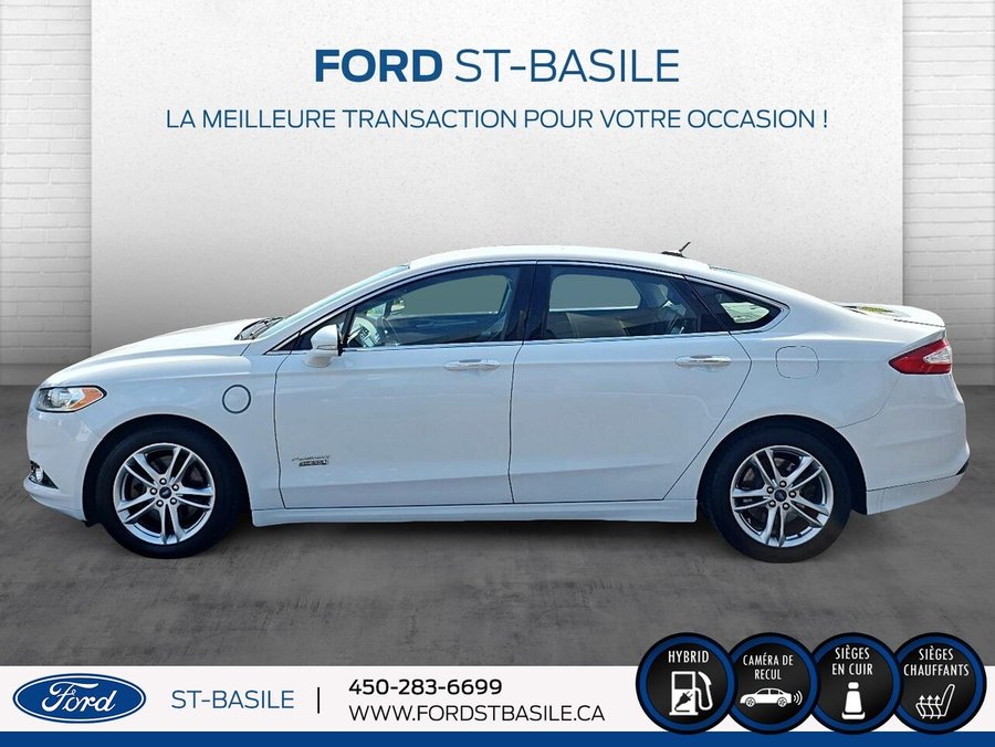 2015 Ford FUSION HYBRIDE 2015 White