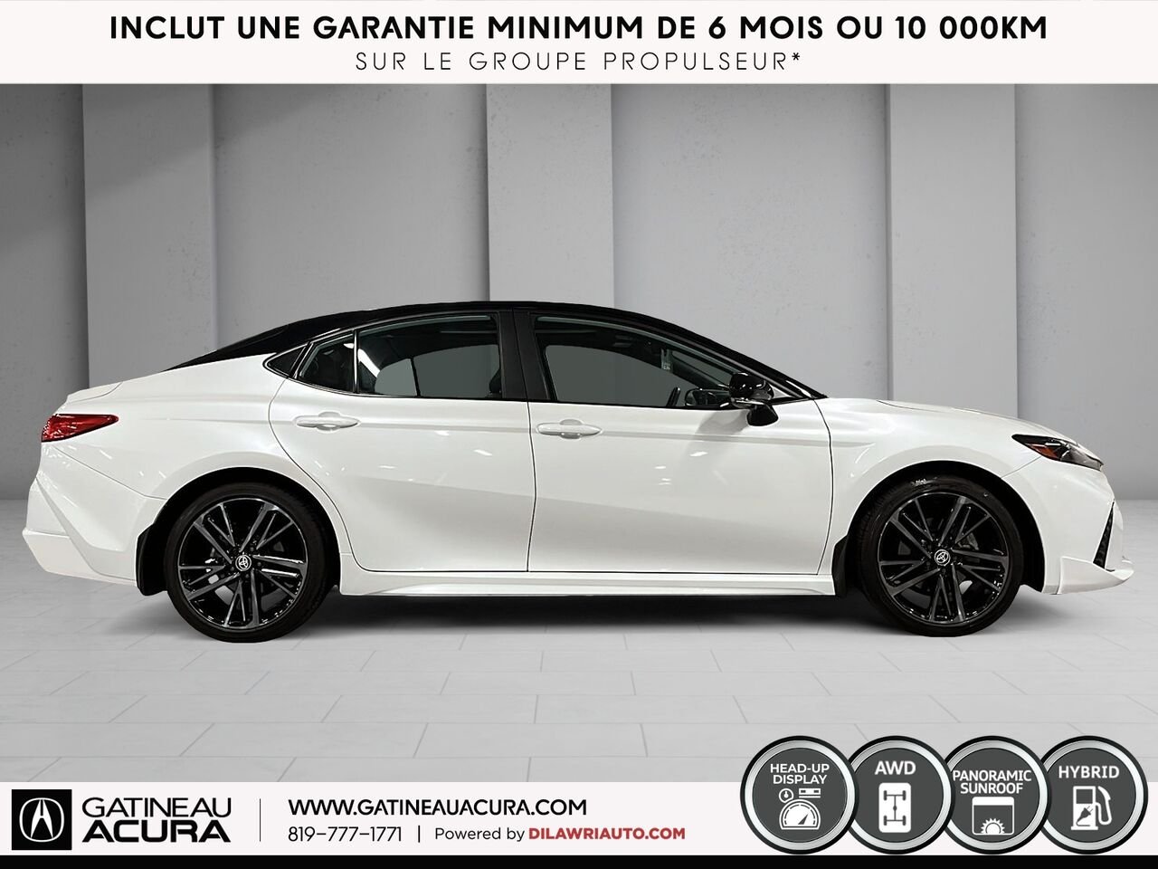 2025 Toyota Camry XSE AWD White Gatineau - photo #14
