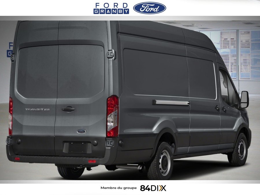 2026 Ford Transit Cargo Van T-350 EL TI toit surélevé 148 po PNBV de 9 500 lb Carbonized Grey Metallic