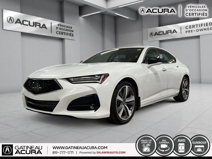 2021 Acura TLX Platinum Élite berline SH-AWD White